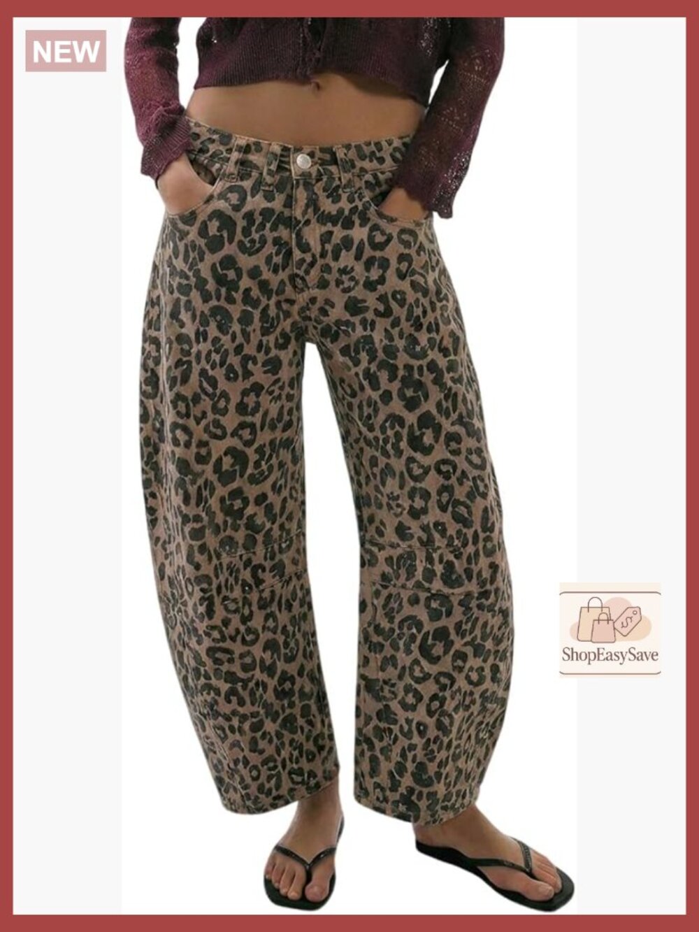Y2K Barrel Leg Jeans Boyfriend Mid Rise Wide Leg Cropped Denim Pants